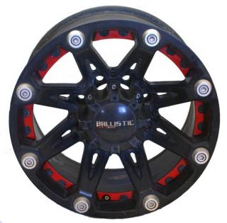 Ballistic Offroad Flat Black 18 inch x 10 8x165 1 Wheels Rims