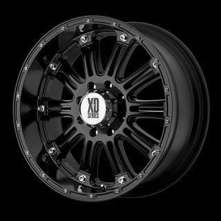 XD HOSS BLACK RIMS WITH 295 70 18 NITTO TRAIL GRAPPLER MT TIRES WHEELS