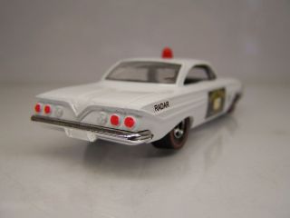 Hotwheels Redline 61 Impala Police Cruiser Skin
