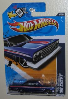 HOT WHEELS ★ MUSCLE MANIA   GM ★ 62 CHEVY IMPALA SS 409