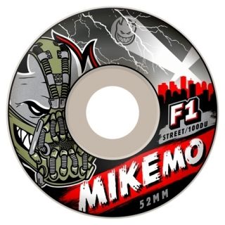 SB Mike MO Villain Bane 54mm 100DU White Pro Skateboard Wheels