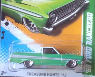 Hot Wheels 2012 Treasure Hunt T Hunts 65 Ford Ranchero