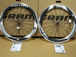 S60 Carbon Clincher Wheelset Cycling 700c Wheels Black Silver