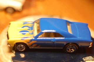 Custom Paiinted Hot Wheels 67 Chevy Chevelle SS Spectraflame Blue w