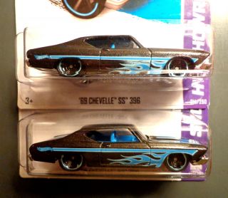 Hot Wheels 2013 Error 69 Chevelle SS 396 Tampo Low