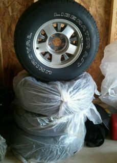 15 Suburban Yukon Tahoe Tires and Rims 92 99 235 75 R15