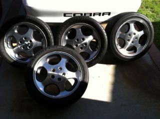 1994 98 17x8 Ford Mustang SVT Cobra Original Wheels with Tires