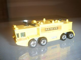 1979 Hot Wheels Airport Rescue Fire Truck