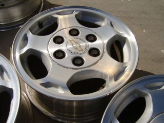 99 04 Chevy 1500 P U Truck Tahoe Suburban 16 Alloy Wheels Rims