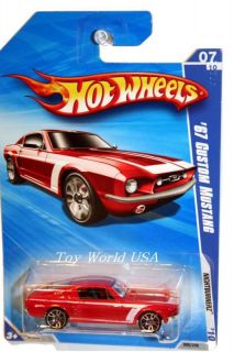 2010 Hot Wheels Nightburnerz 95 67 Custom Mustang