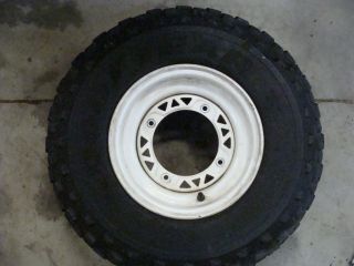93 Polaris 250 Trail Boss W938527 94 95 96 97 ATV Front Rim Wheel Tire