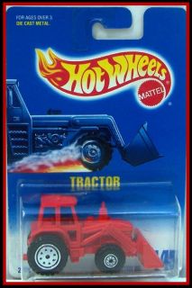 1992 Hot Wheels 145 Tractor