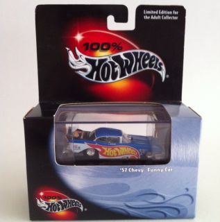 Hot WHEELS100 57 Chevy Funny Car HW 1957 Cool Collectibles Horsepower