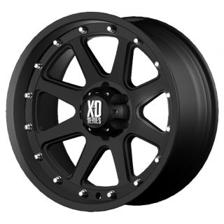 17 inch XD Addict Black Wheels Rims 6x4 5 6x114 3 18mm