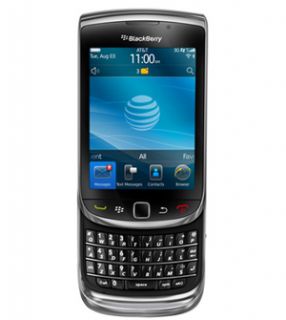 Rim Blackberry 9800 Torch at T Black Smartphone