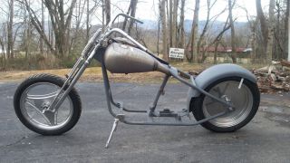 Rolling Chassis Chopper with Springer ft End Gas Tank Wheels