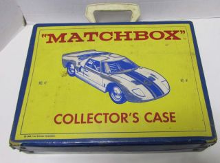 1966 Matchbox Collectors Case and 48 Lesney Toys