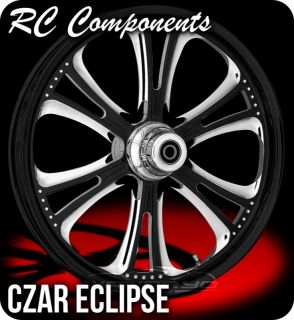 RC Components Wheel Eclipse Front Czar 21 x 2 15 Harley Wide Glide