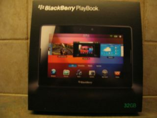 New Rim Blackberry Playbook 7 Touch Screen LCD 32GB Tablet Black PRD