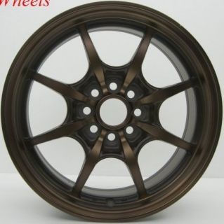 Rota Circuit 8 16x7 4x100 4x114 3 Sport Bronze Wheels