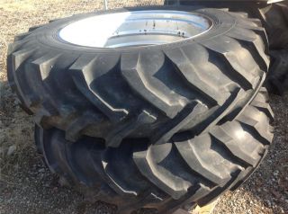 IH Oliver Tractor New Alliance 18 4 x 38 New Tires with Rims