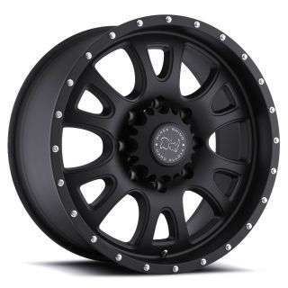 17x9 Black Rhino Lucerne Black Truck Wheel Rim s 6x135 6 135 17 9