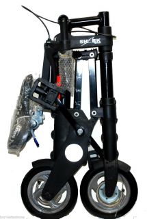  portable Travel Foldable Bicycle w 8 wheels Travel bag tool set