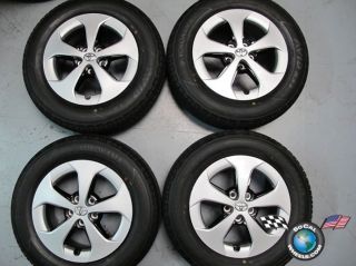Four 2012 Toyota Prius Factory 15 Wheels Tires Rims