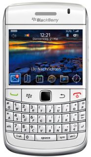 NEW RIM Blackberry BOLD 9780 UNLOCKED WHITE QWERTY Keypad Camera BB