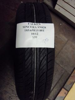 Falken Sincera SN828 185 65R15 88T Brand New Tire