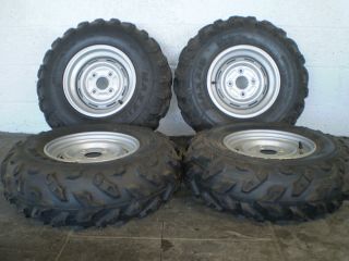 Set of Stock Yamaha Rhino Wheels and Tires New Take Offs