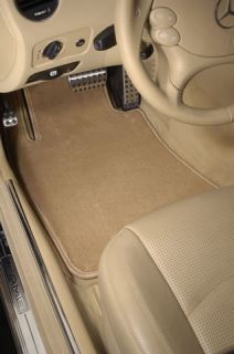 Lincoln Custom Fit Carpet Floor Mats Plush 52 oz 4 Piece Set Front
