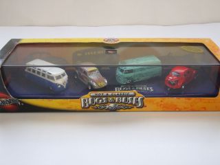 100 Hot Wheels Hot Classic VW Bugs and Busses 2002 4 Pack