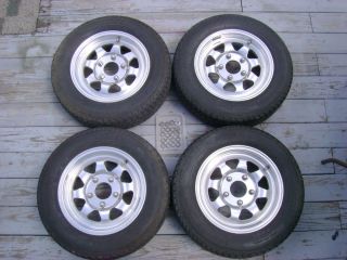 911 Dan Gurney Style 15 x 6 Alloy Wheels Yokohama A 321 Tires