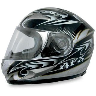 AFX FX 90 w Dare Street Helmet Silver