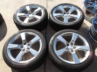 2012 Chevy Camaro Polished Wheels Tires Rims Pirelli 5443 5445