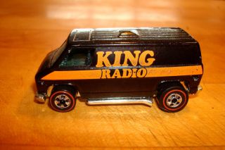 Hot Wheels Original Redline KING Radio Van 1974 Hong Kong Excellent