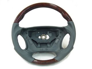Mercedes Gray W203 C240 C320 Sport Wood Steering Wheel