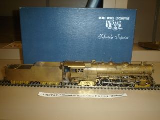 Brass Steam Engine HO Milwaukee f6 4 6 4 DC United Scale Models