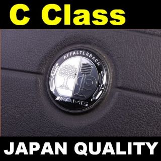 AMG Steering Wheel Emblem Horn Badge Mercedes Benz C Class W201 W202