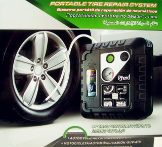 12V Car Portable Tire Repair Tool Pump Air Compressor Electric Tire