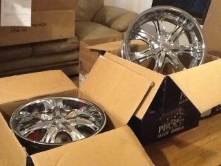 Set of Four U2 20 Alloy Rims Only Used on Vehicle for One Season