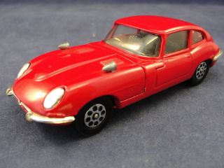 Vintage Corgi Toys Jaguar E Type 2 2 Whizzwheels Diecast Car Made in