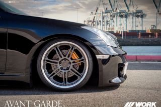  Garde M560 Wheels For Nissan 350Z 370Z G35 Coupe Staggered Rims Set