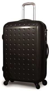 Pixelcube 30 Zippered Spinner Upright Wheels Rolling Suitcase Luggage