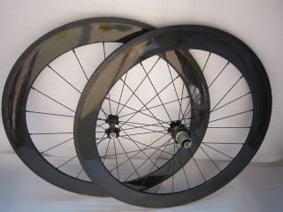 Bicycle Carbon Wheels 700c Carbon Fiber Wheels 3K Model WS60C
