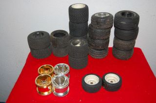 RC Car Tires and Wheels Lot of 24 Pcs HPI and Traxxas