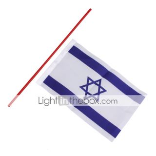 EUR € 1.83   Bandera de Israel grande 21.5 cm, ¡Envío Gratis para