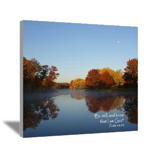 Canvas Art  Psalm 4610 Be still and know that I am God Canvas Art