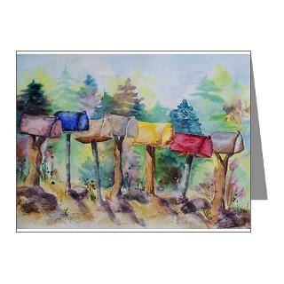 Noahs Ark Blank Note Cards (Pk of 20) by marcyanna